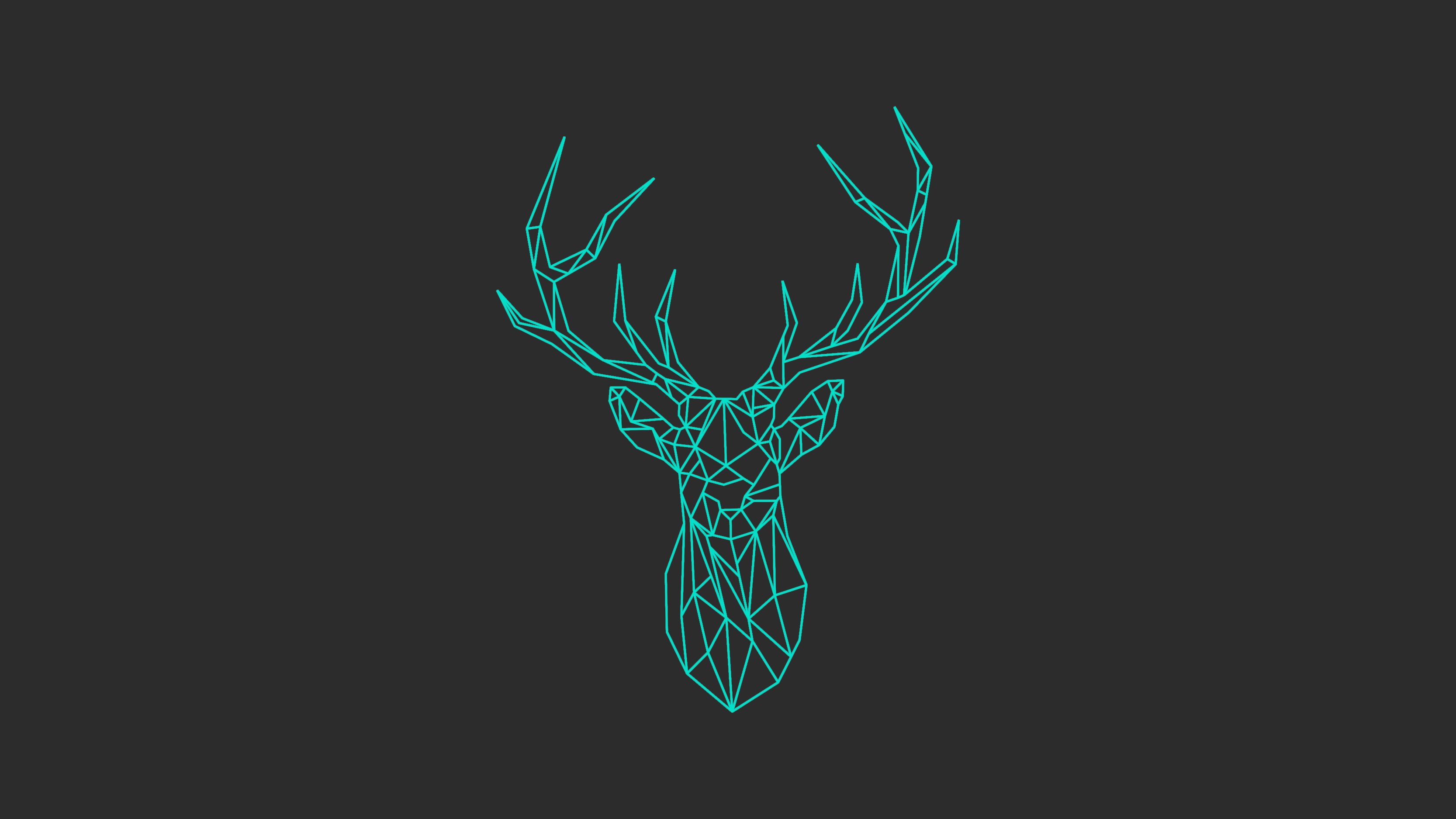 Deer Black Wallpapers