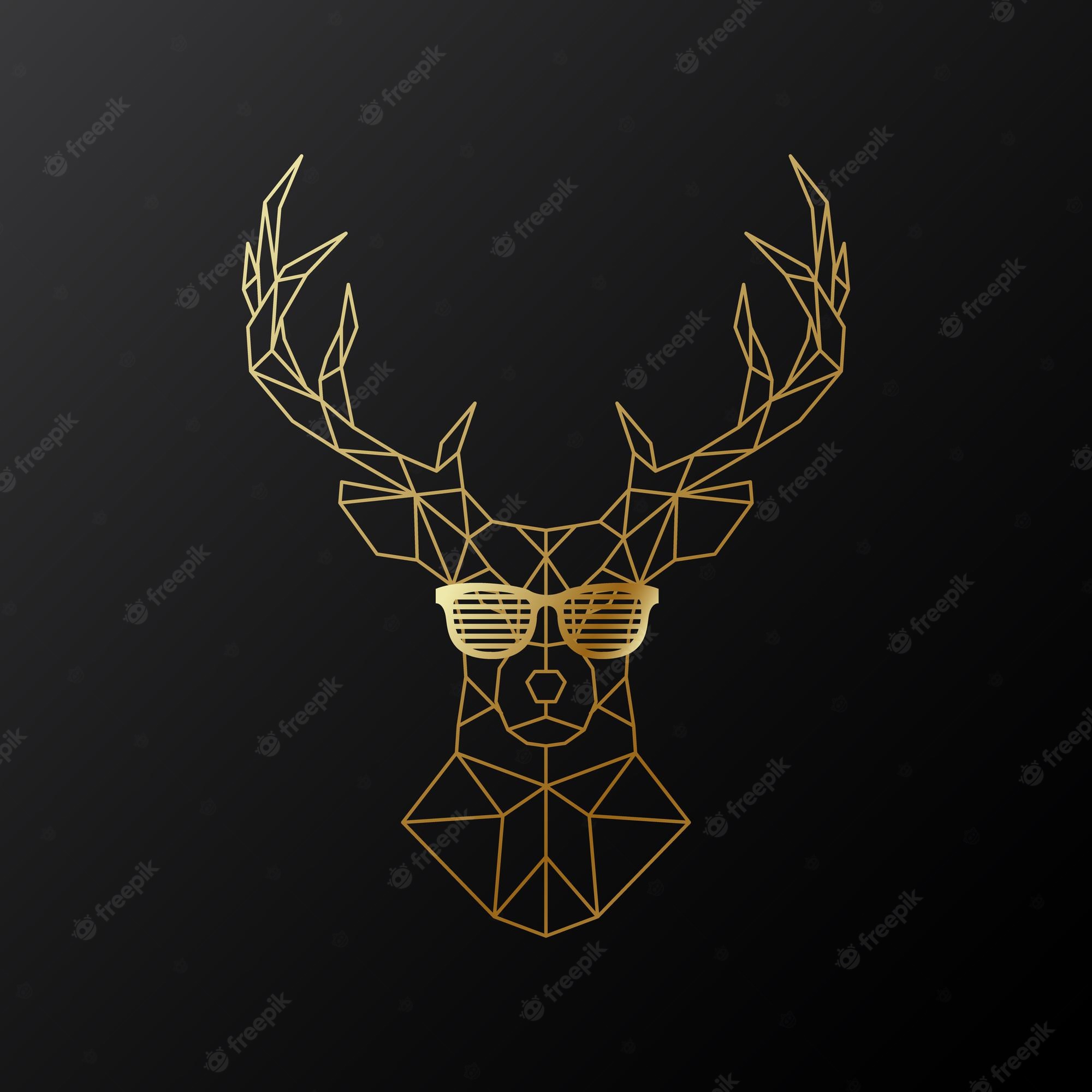 Deer Black Wallpapers