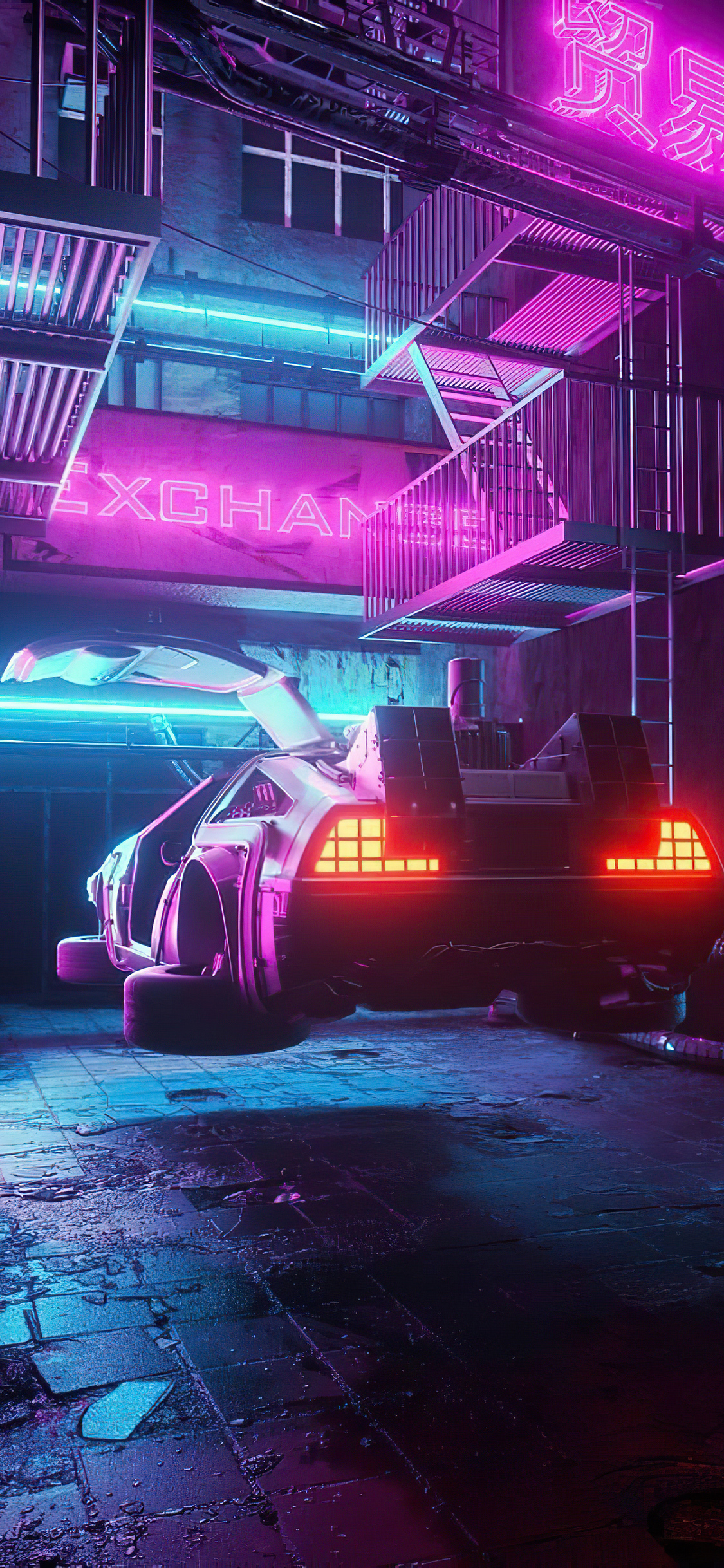 Delorean Iphone Wallpapers