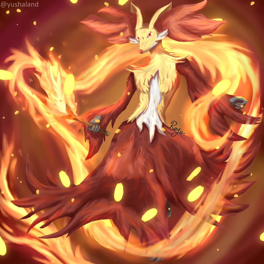 Delphox Wallpapers