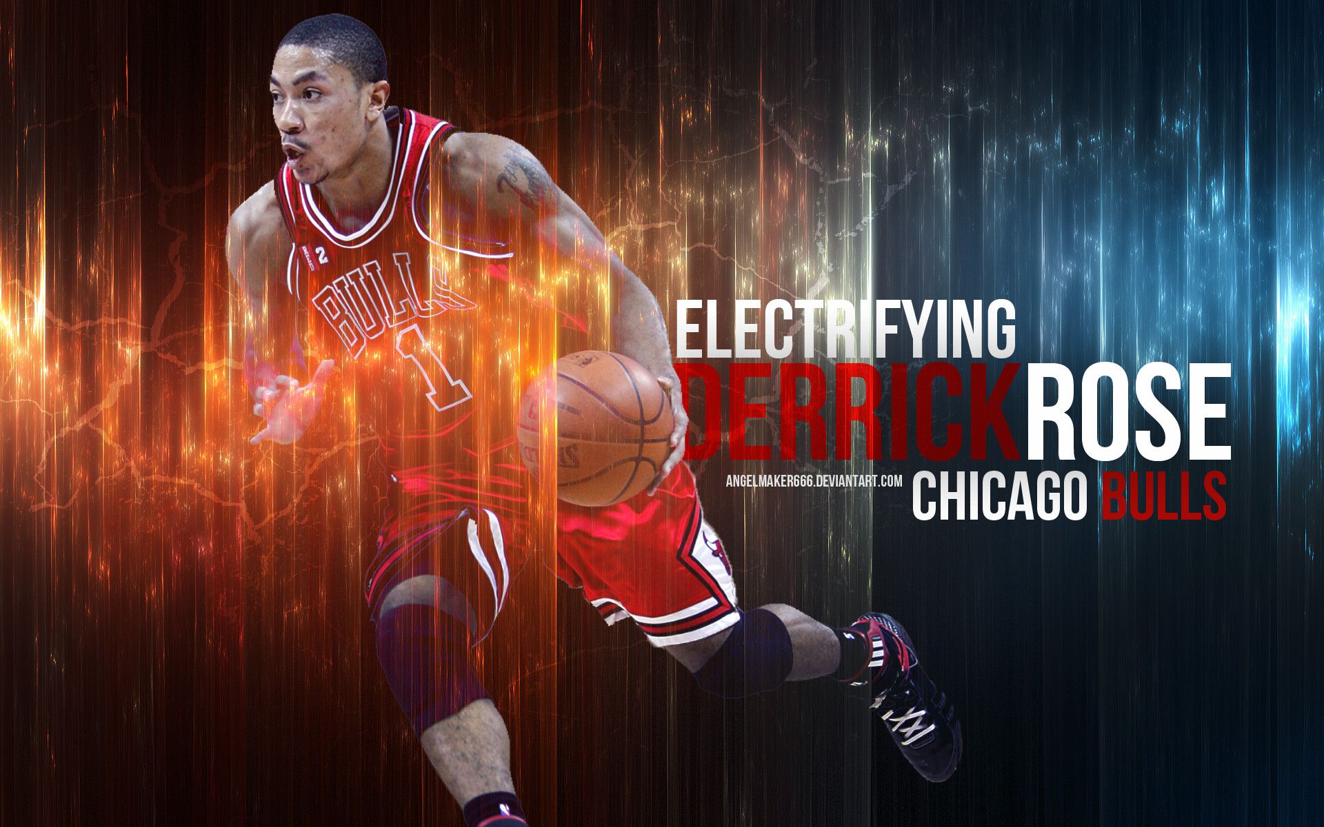 Derrick Rose Chicago Bulls Wallpapers