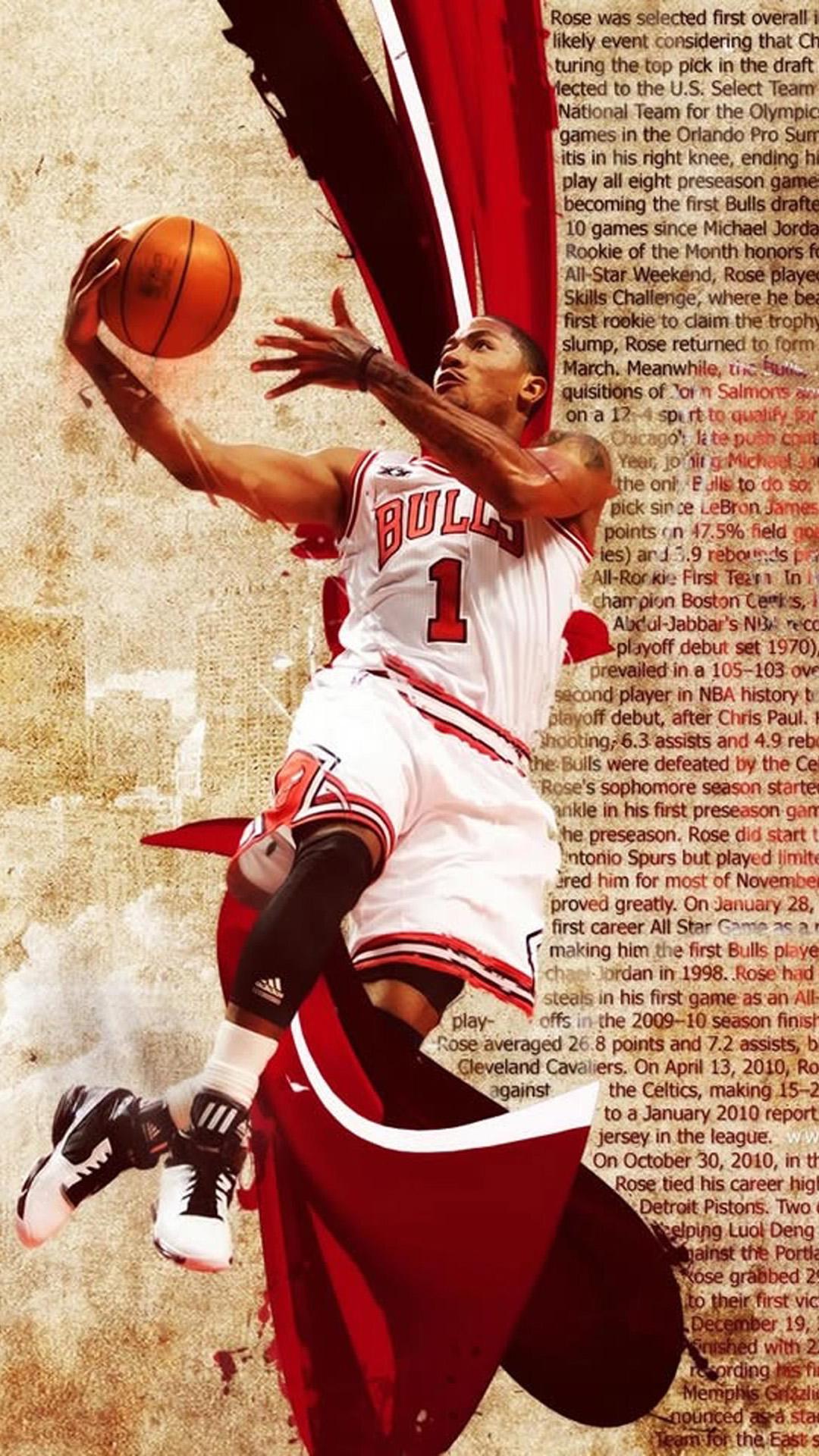 Derrick Rose Iphone Wallpapers