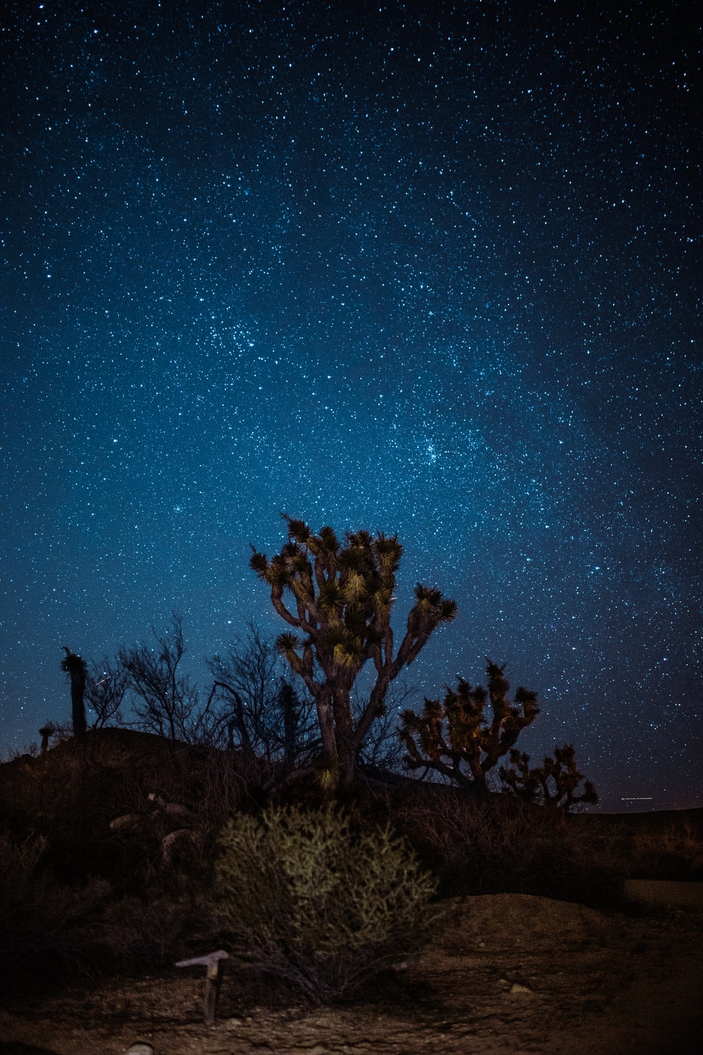 Desert Night Sky Wallpapers