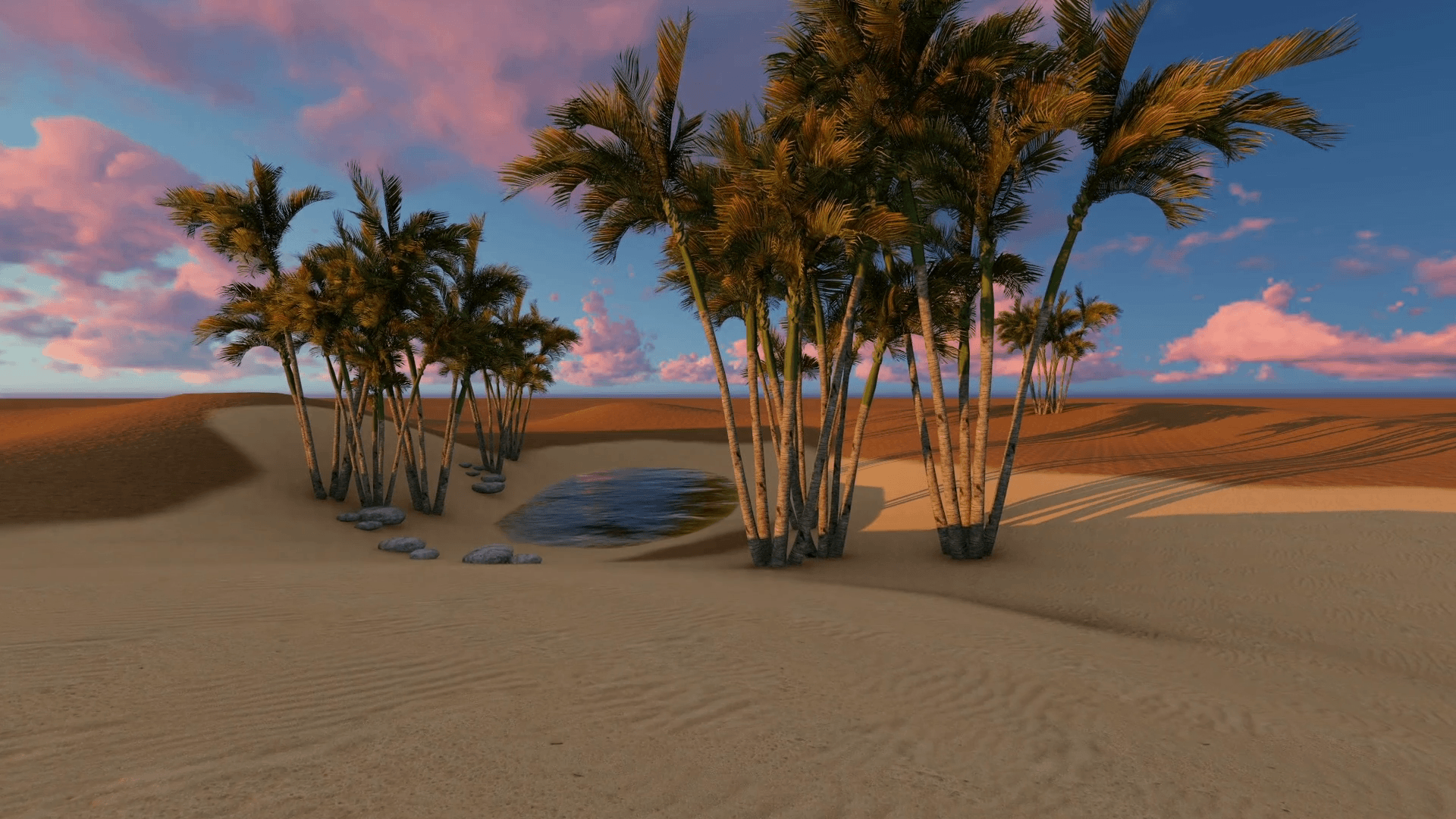 Desert Oasis Wallpapers