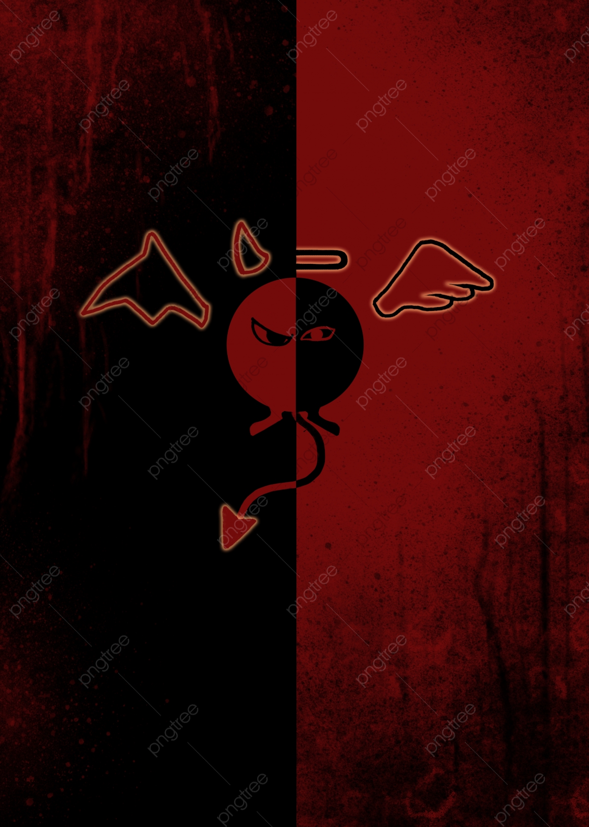 Devil And Angel Wallpapers