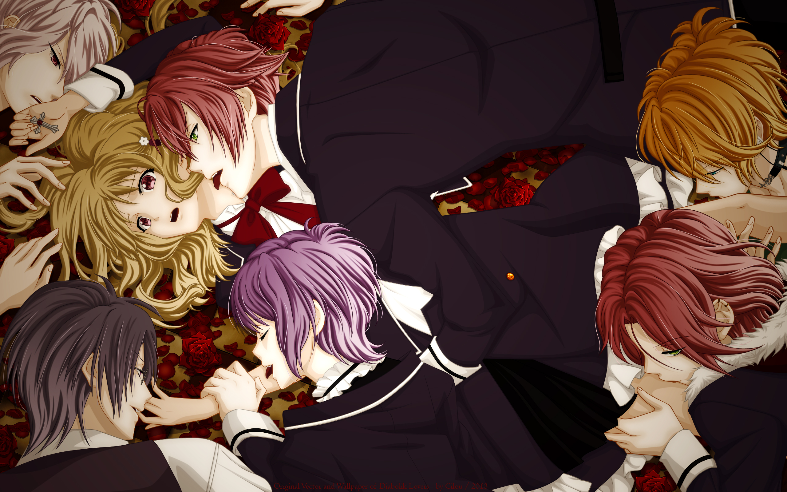 Diabolik Lovers Phone Wallpapers