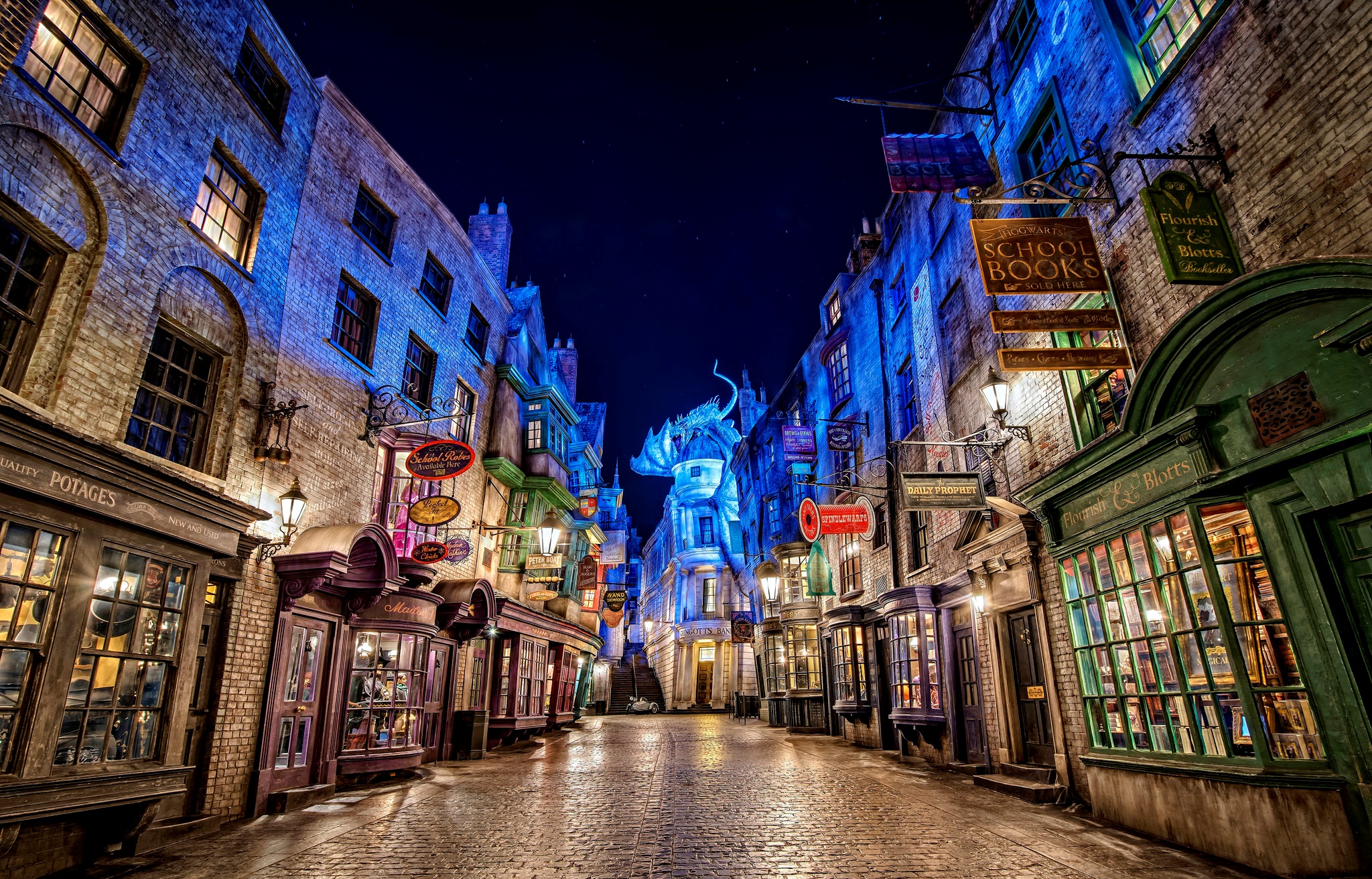 Diagon Alley Backdrop Wallpapers