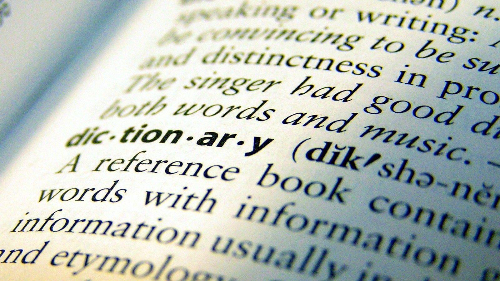 Dictionary Screensaver Wallpapers