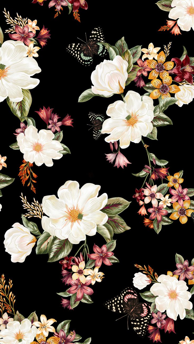 Digital Flowers Wallpapers