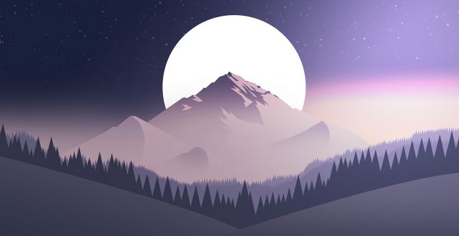 Digital Mountains Wallpapers