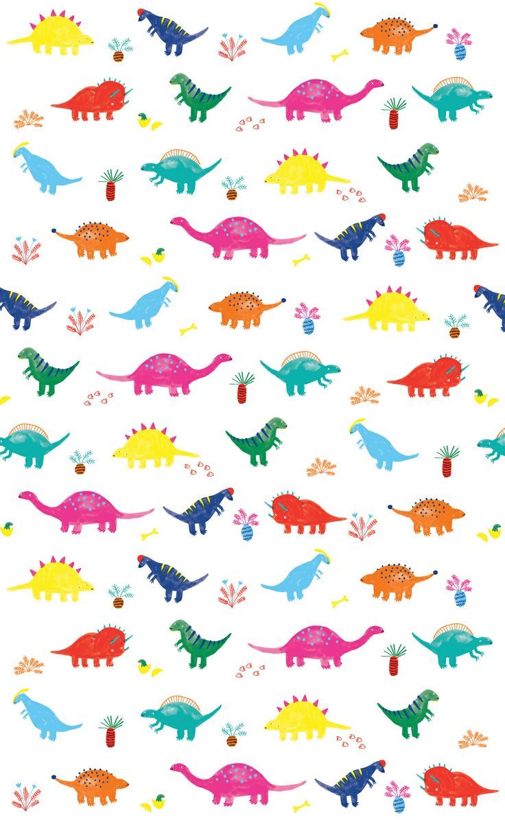 Dinosaur Pattern Wallpapers