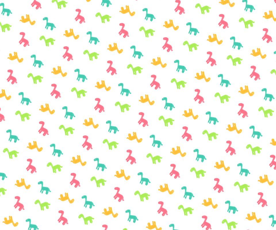 Dinosaur Pattern Wallpapers