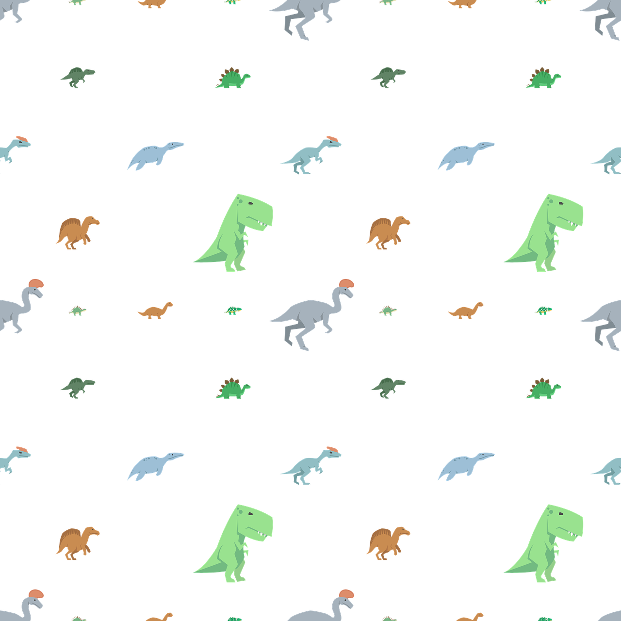 Dinosaur Pattern Wallpapers