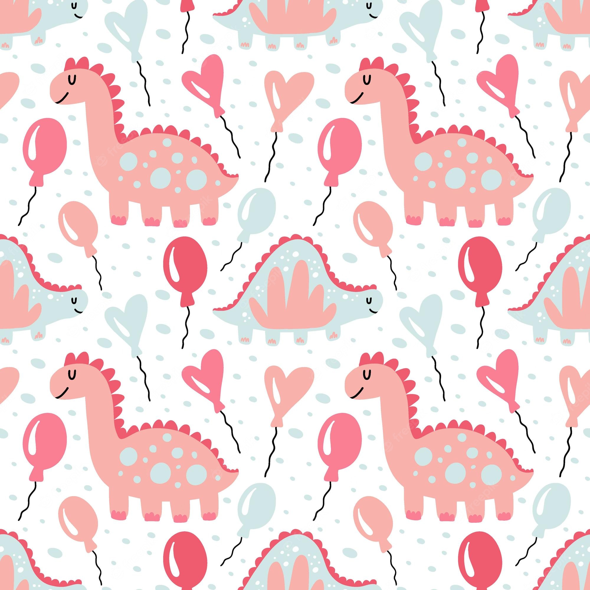 Dinosaur Pattern Wallpapers