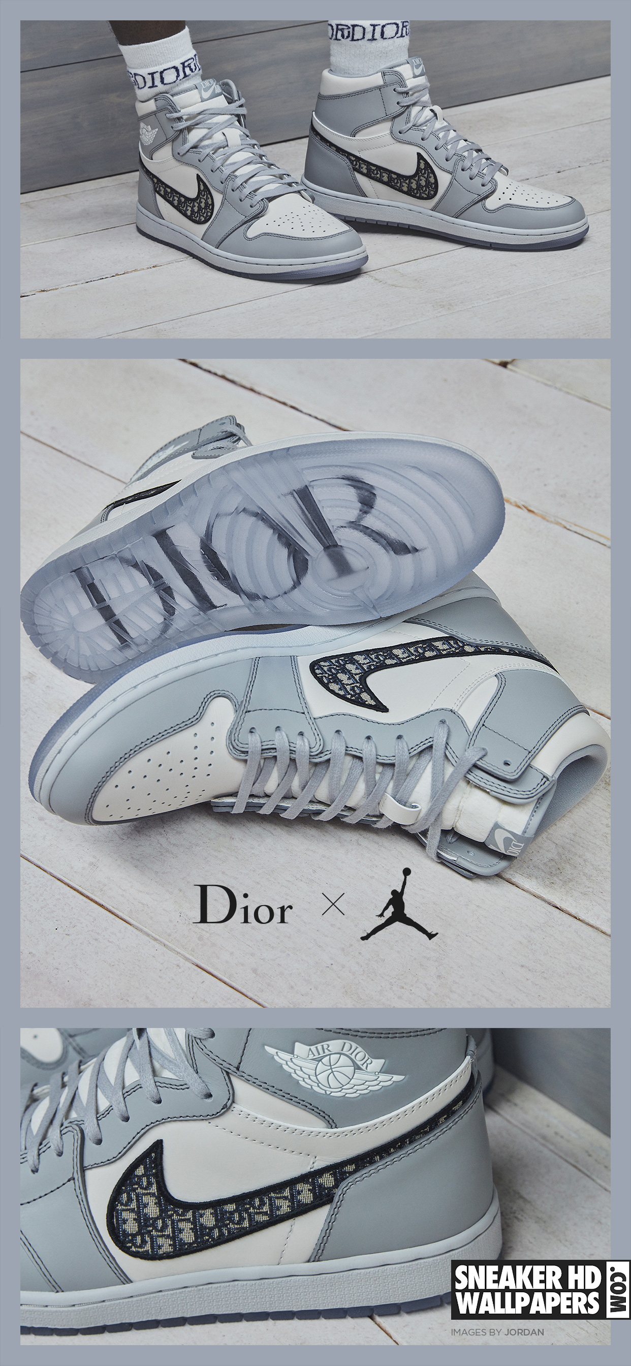 Dior Jordan 1 Wallpapers