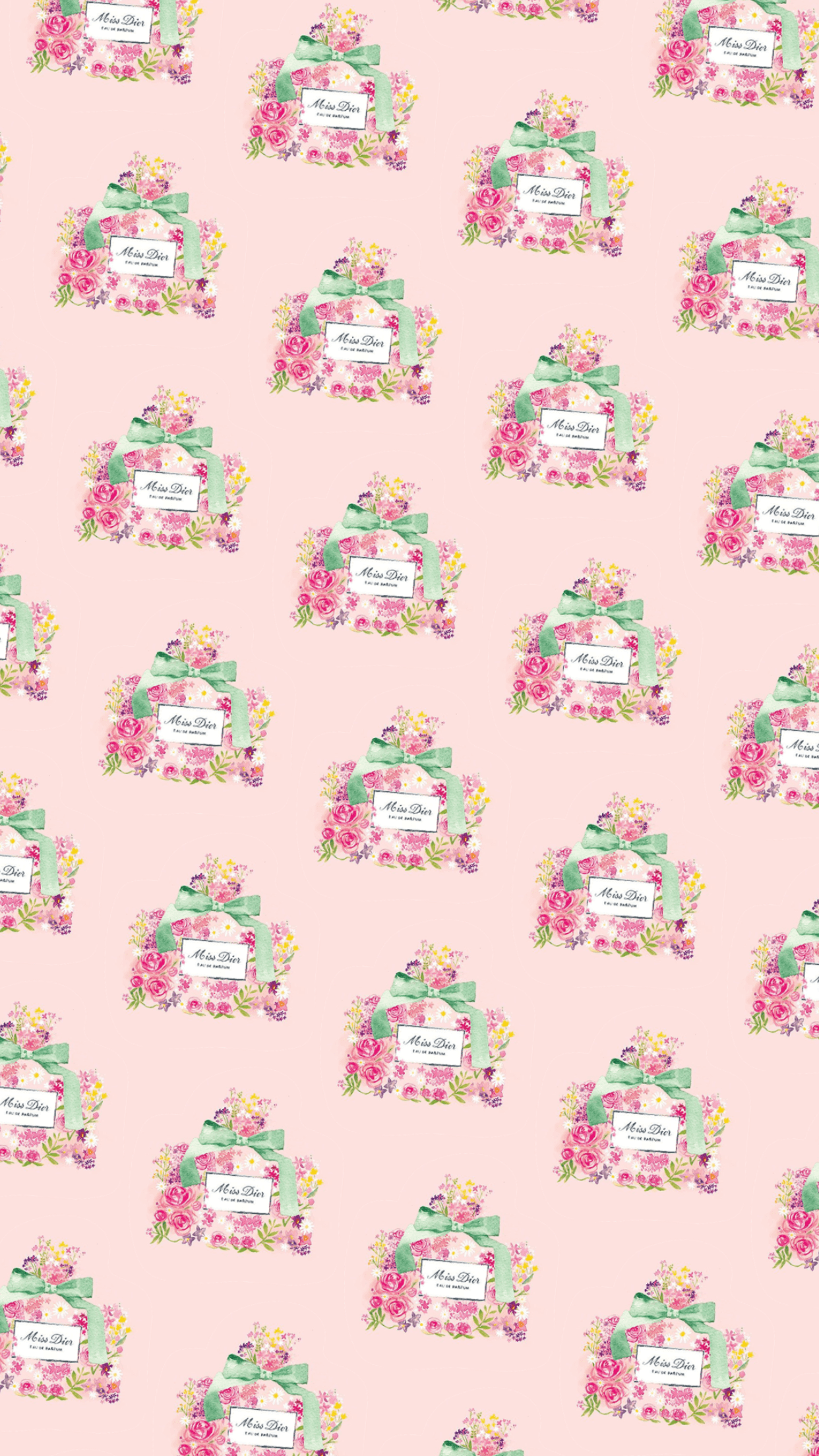 Dior Print Wallpapers