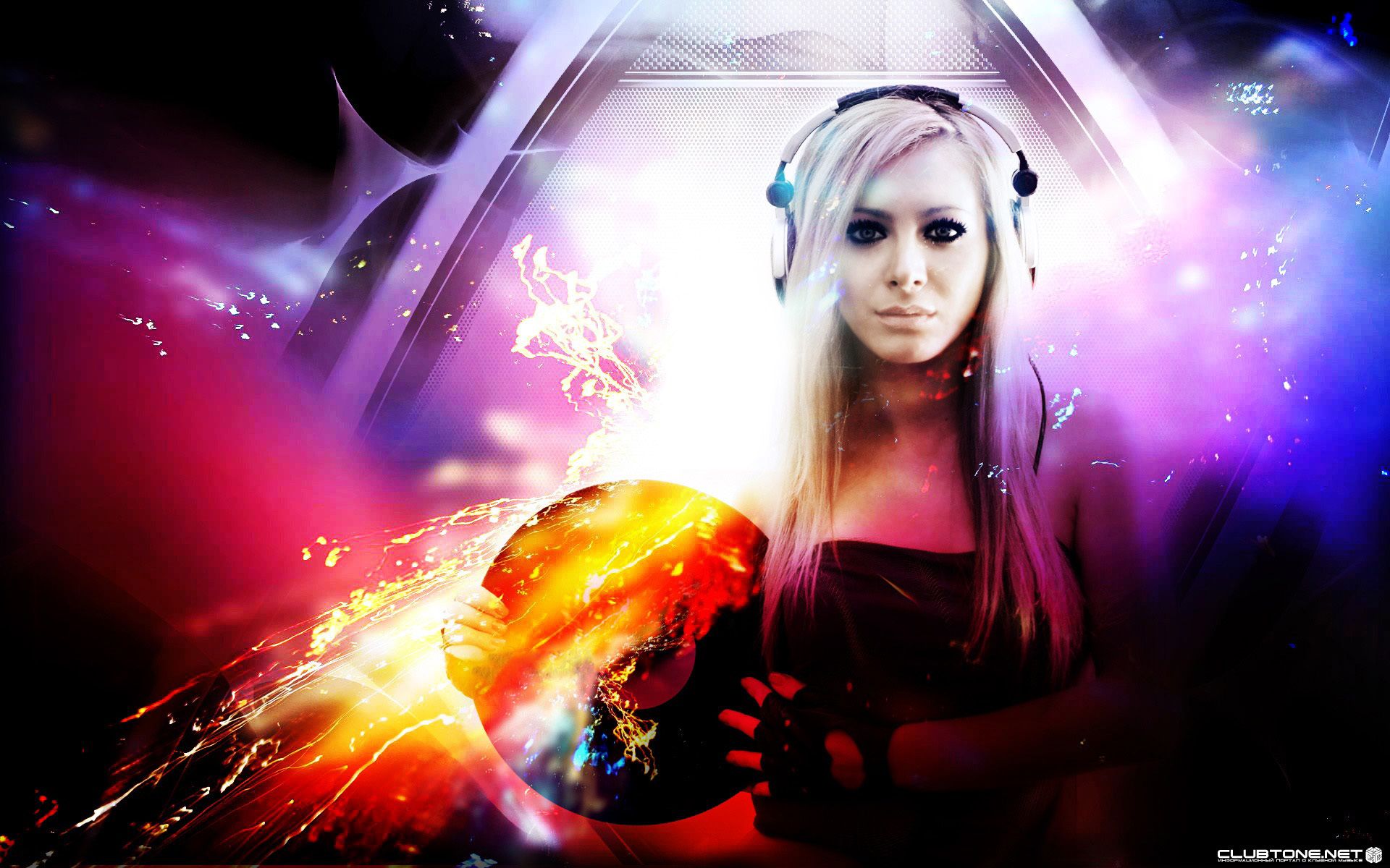 Disc Jockey Girl Wallpapers