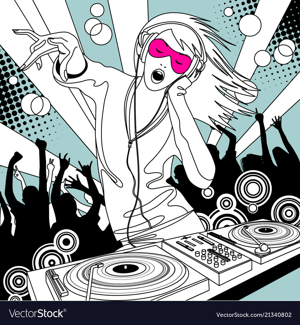 Disc Jockey Girl Wallpapers