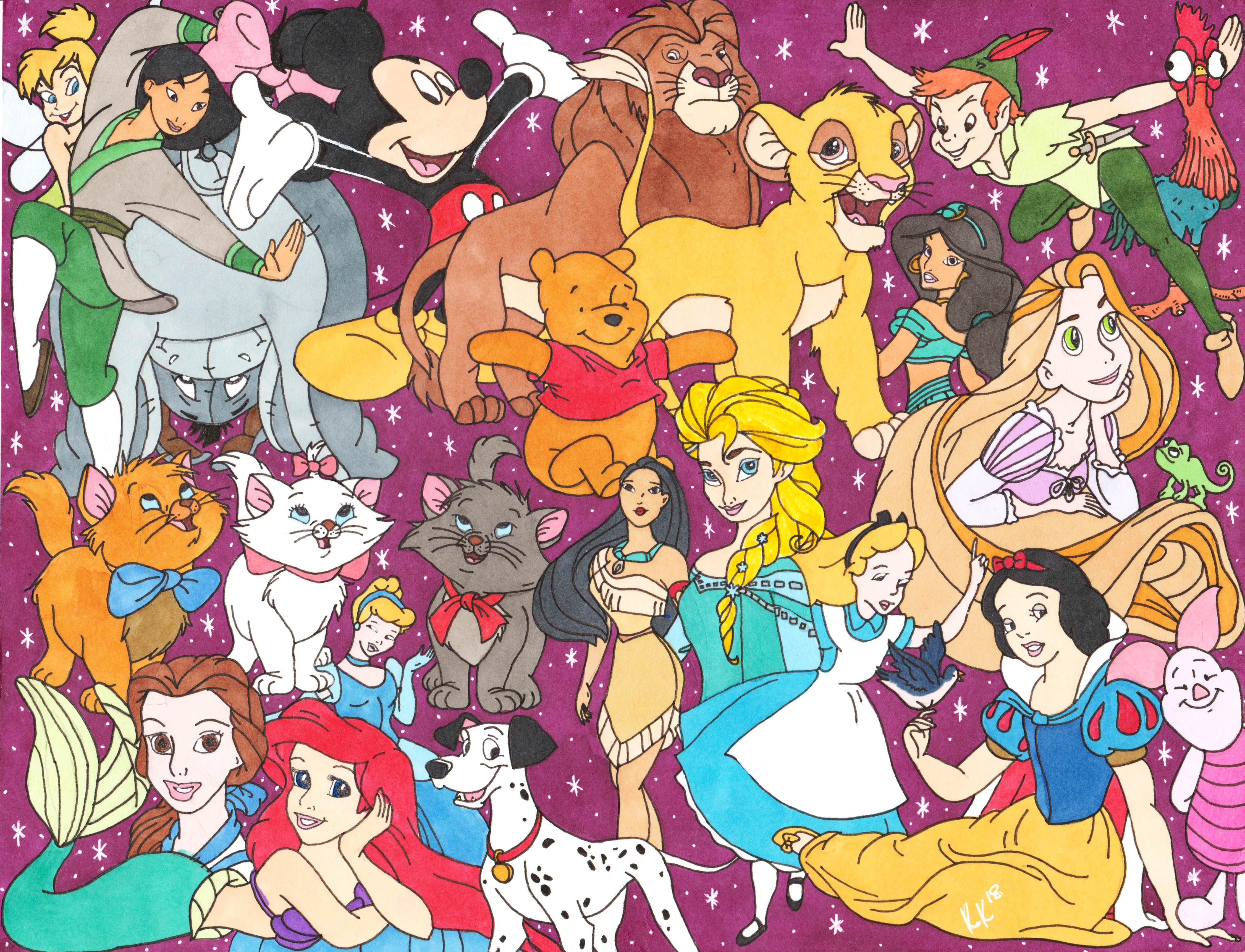 Disney Channel Collage Wallpapers