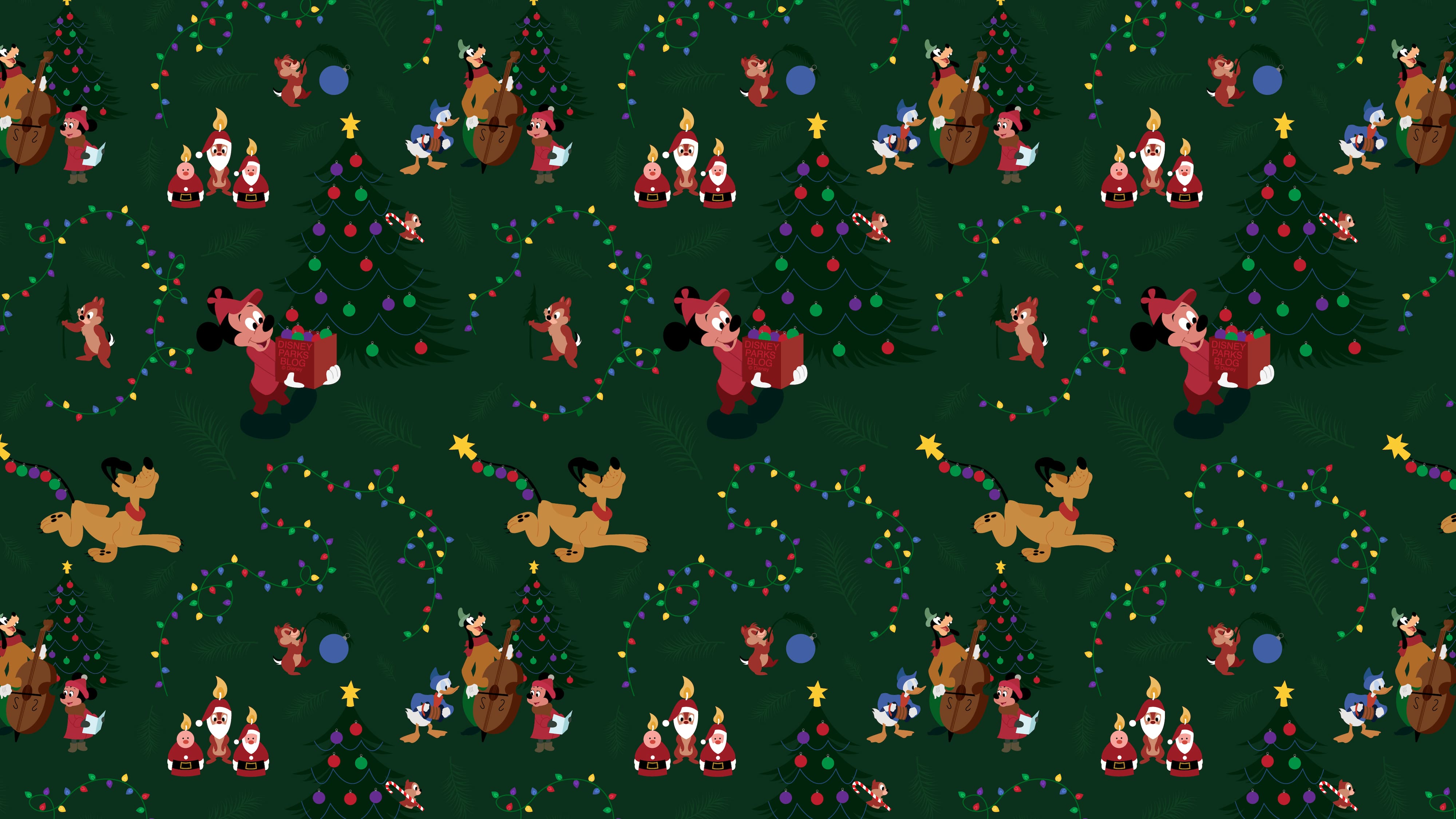 Disney Christmas Ipad Wallpapers