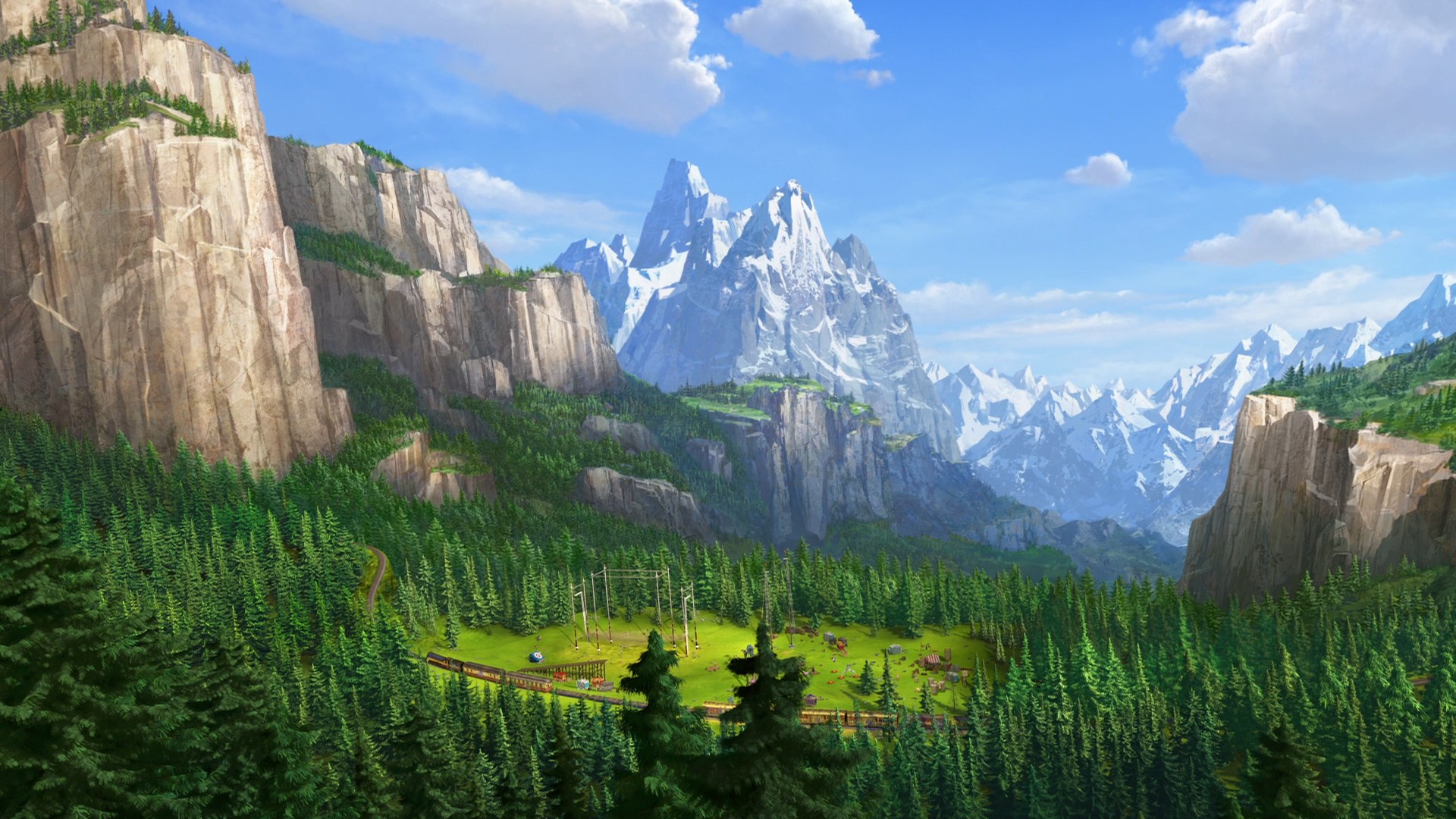 Disney Landscape Wallpapers