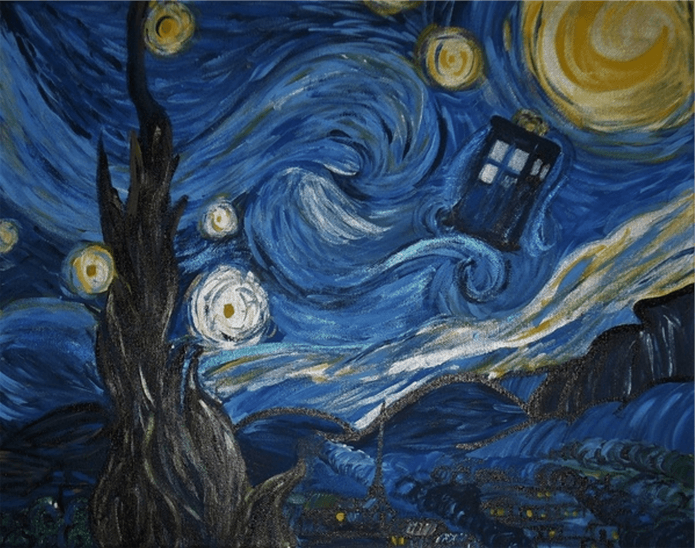 Doctor Who Starry Night Wallpapers