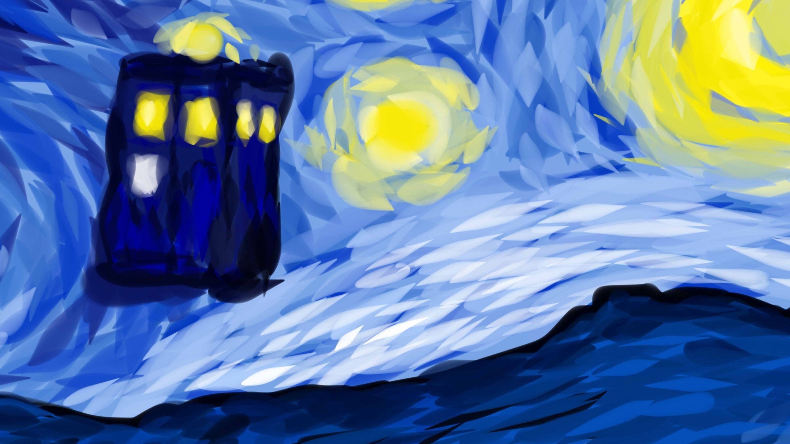 Doctor Who Starry Night Wallpapers