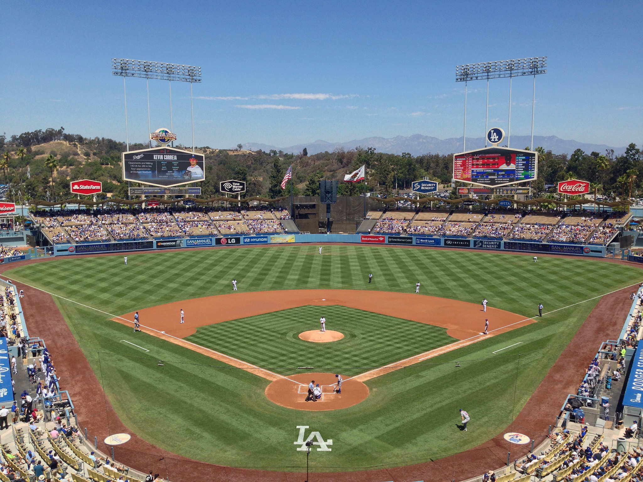 Dodger Stadium Palm Trees Wallpapers