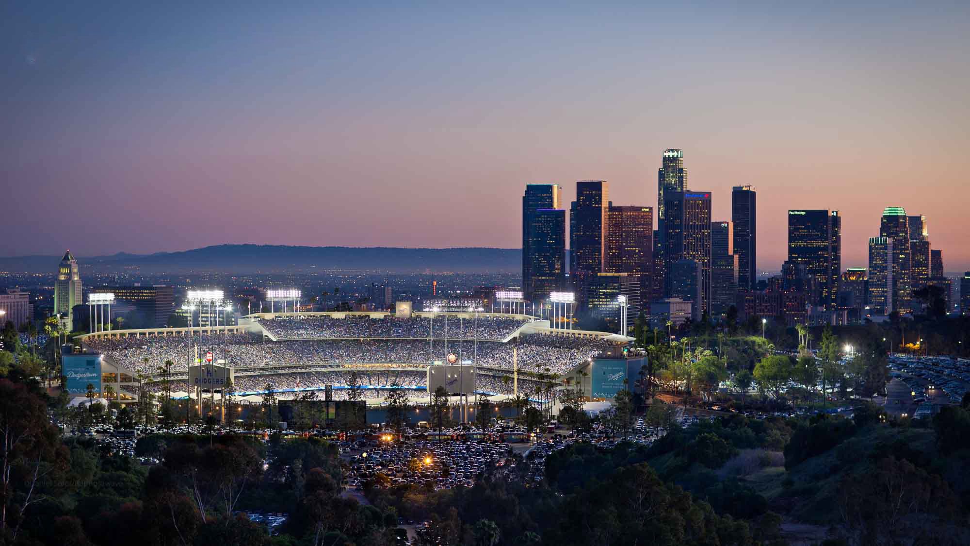 Dodger Stadium Palm Trees Wallpapers