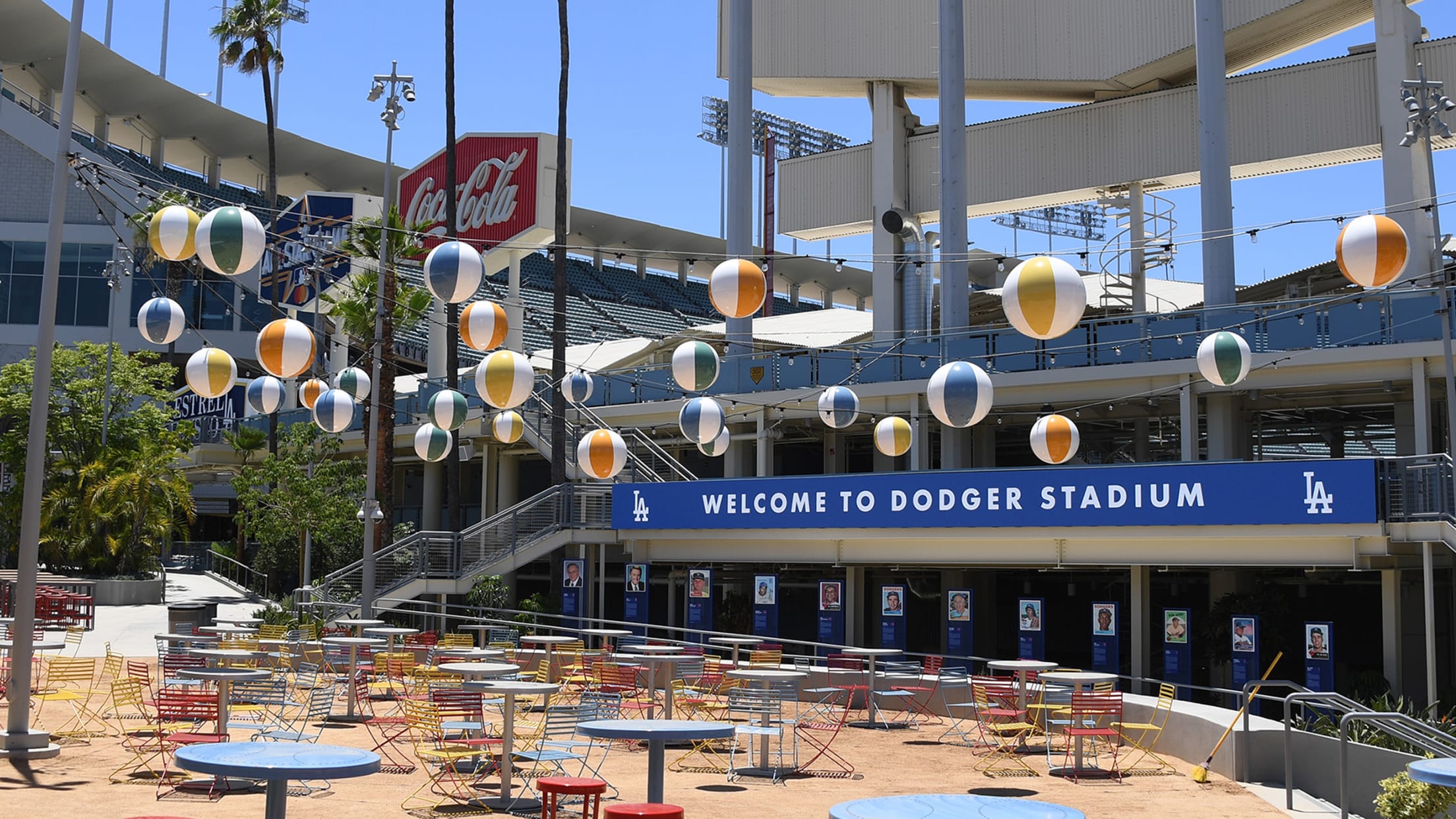 Dodger Stadium Palm Trees Wallpapers