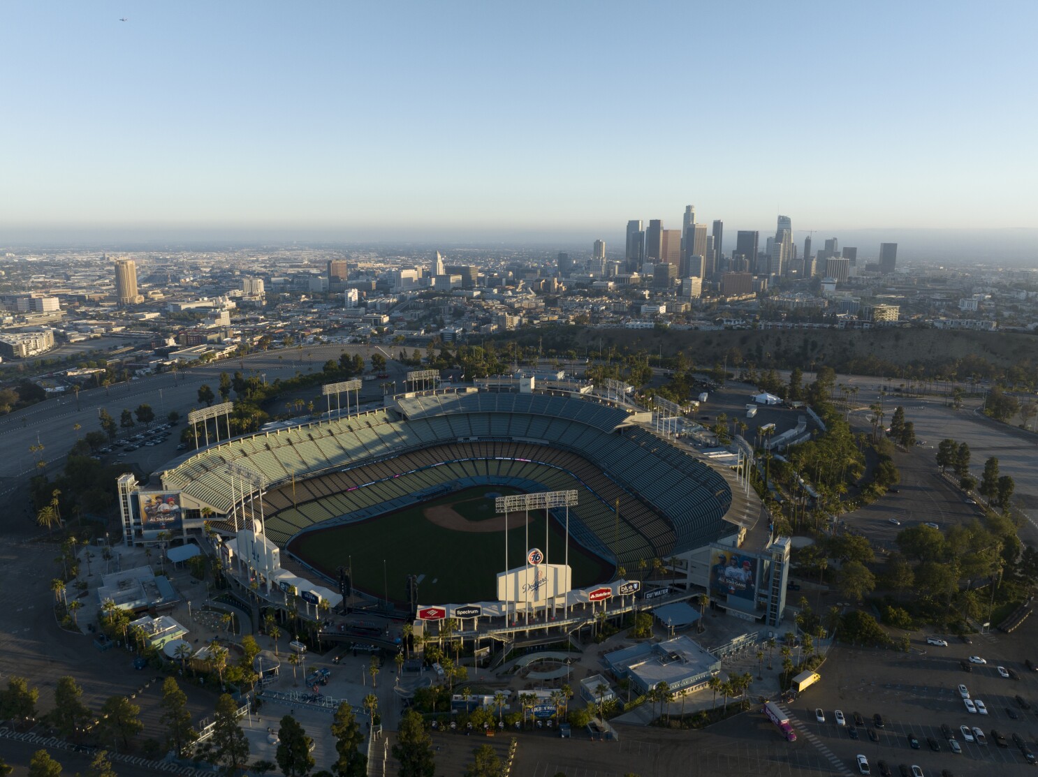 Dodger Stadium Palm Trees Wallpapers