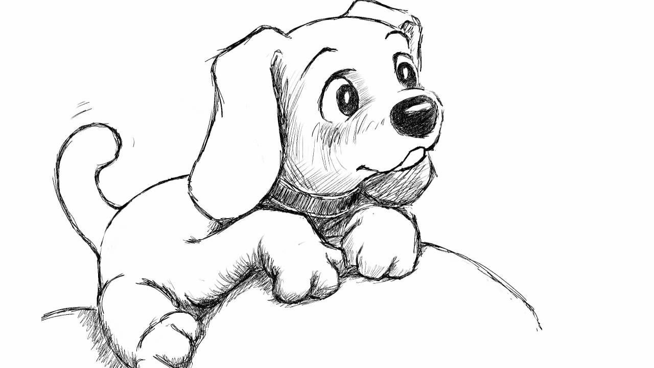 Dog Drawing Wallpapers