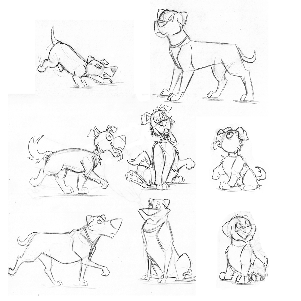 Dog Drawing Wallpapers