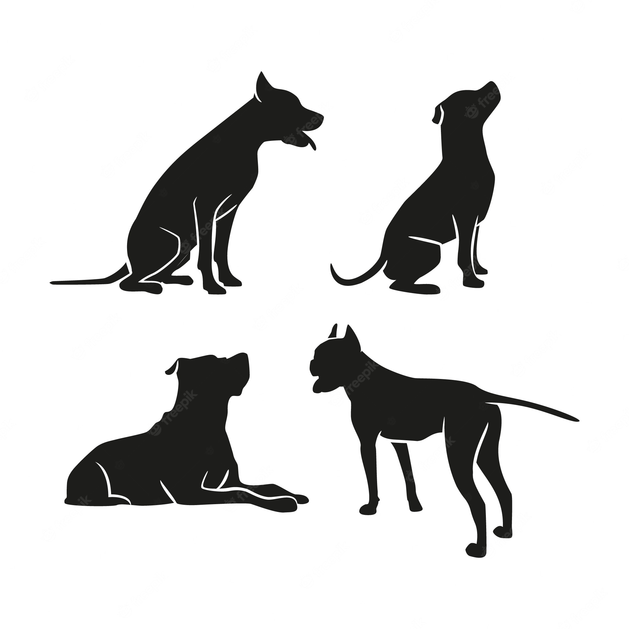 Dog Silhouette Wallpapers