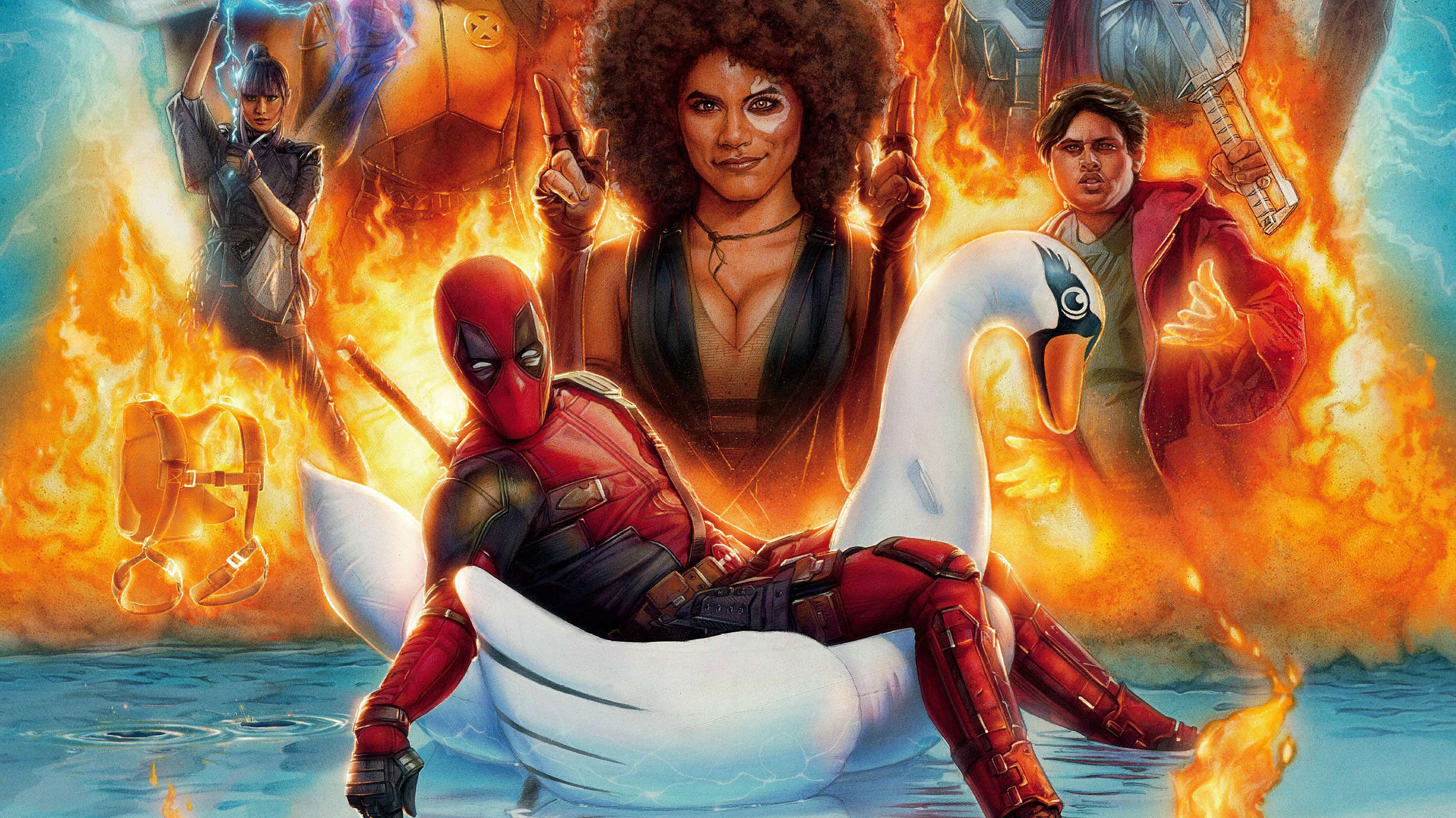 Domino Deadpool 2 Wallpapers