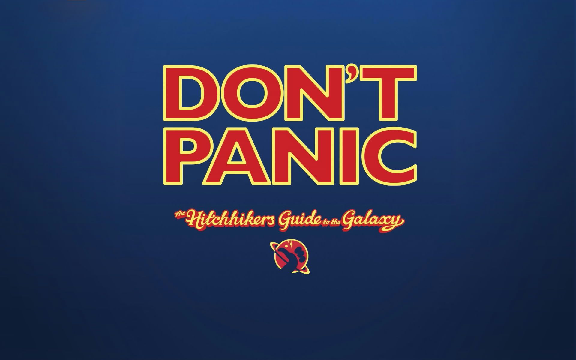 Don T Panic Wallpapers