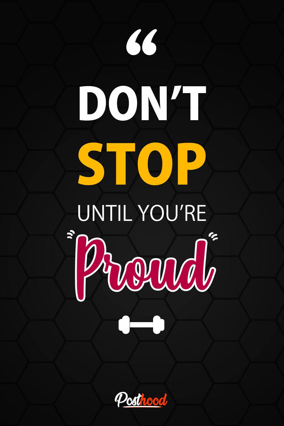 Don T Stop Until Youre Proud Wallpapers