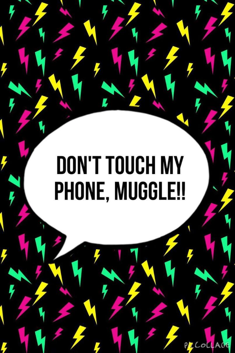 Don'T Touch My Laptop Muggle Wallpapers