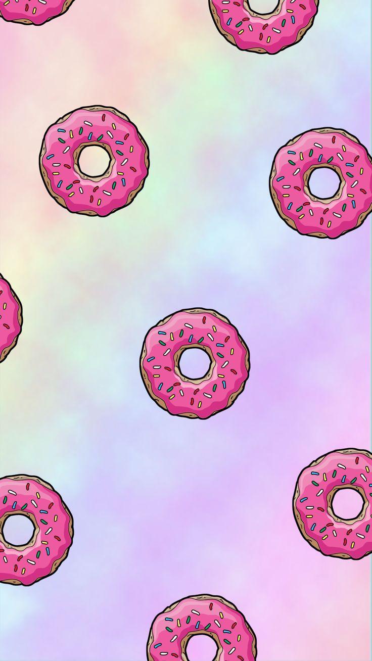 Donut Drip Design Wallpapers