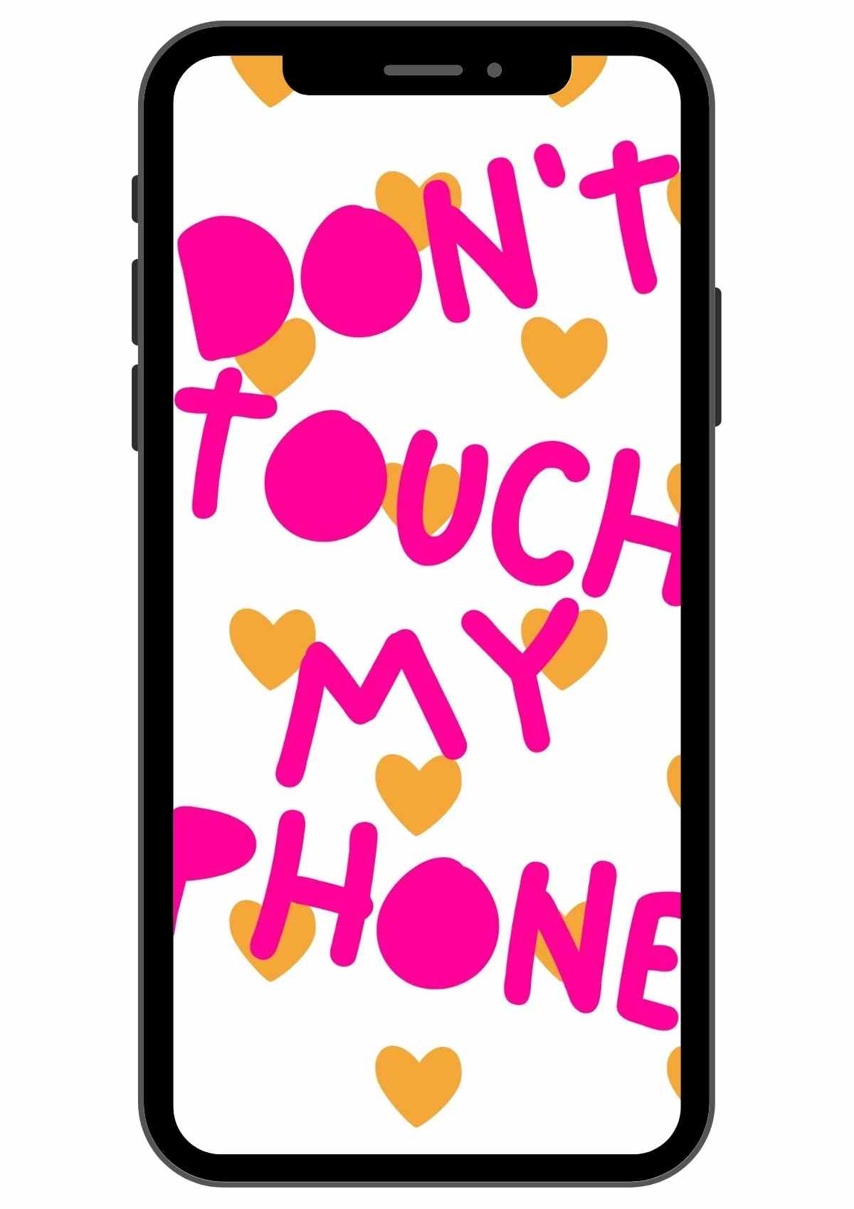 Donut Touch My Phone Wallpapers