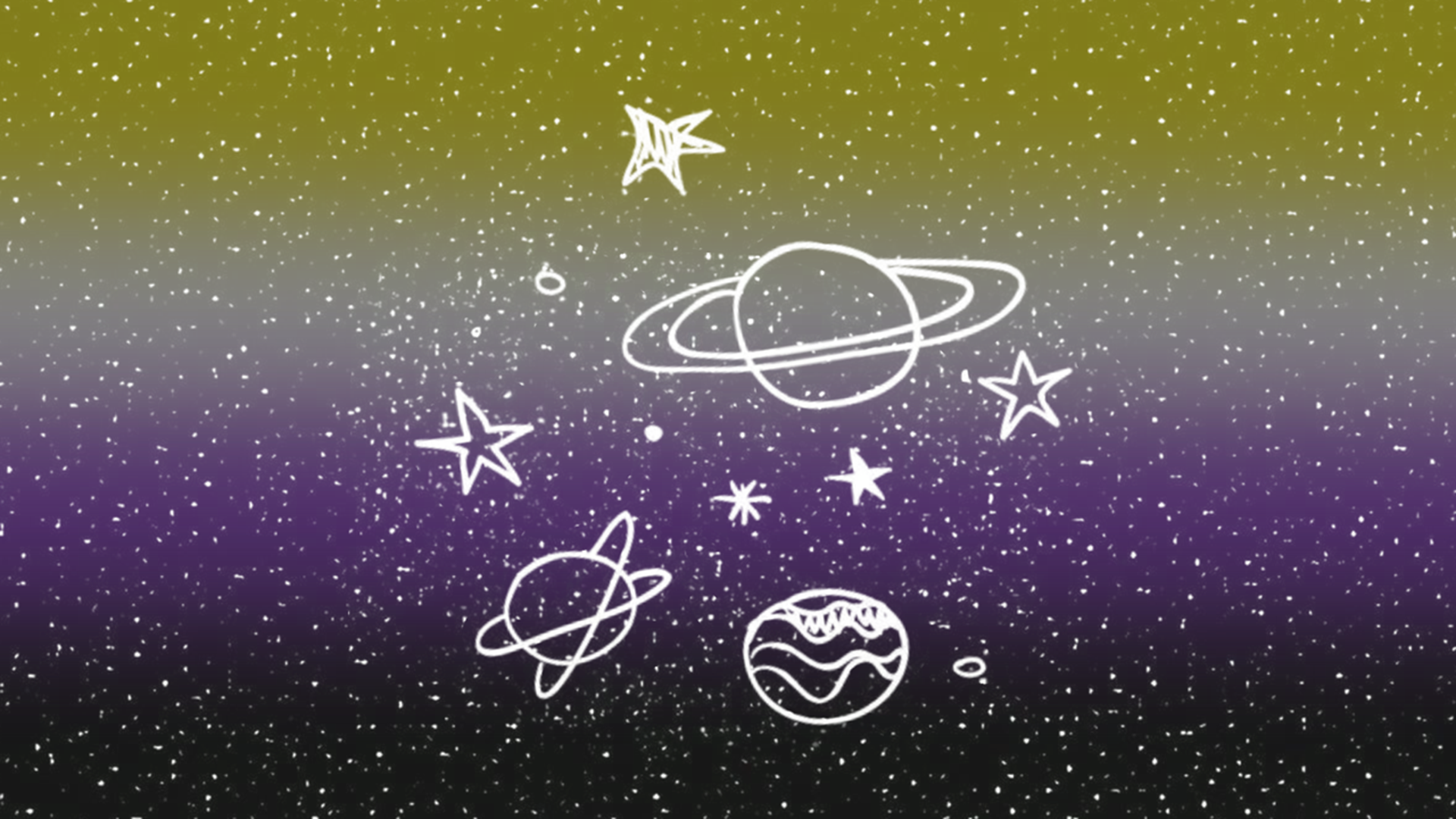 Doodle Space Wallpapers