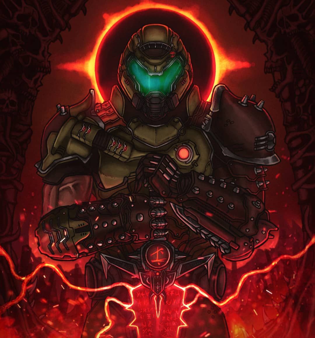 Doom Eternal Fan Art Wallpapers