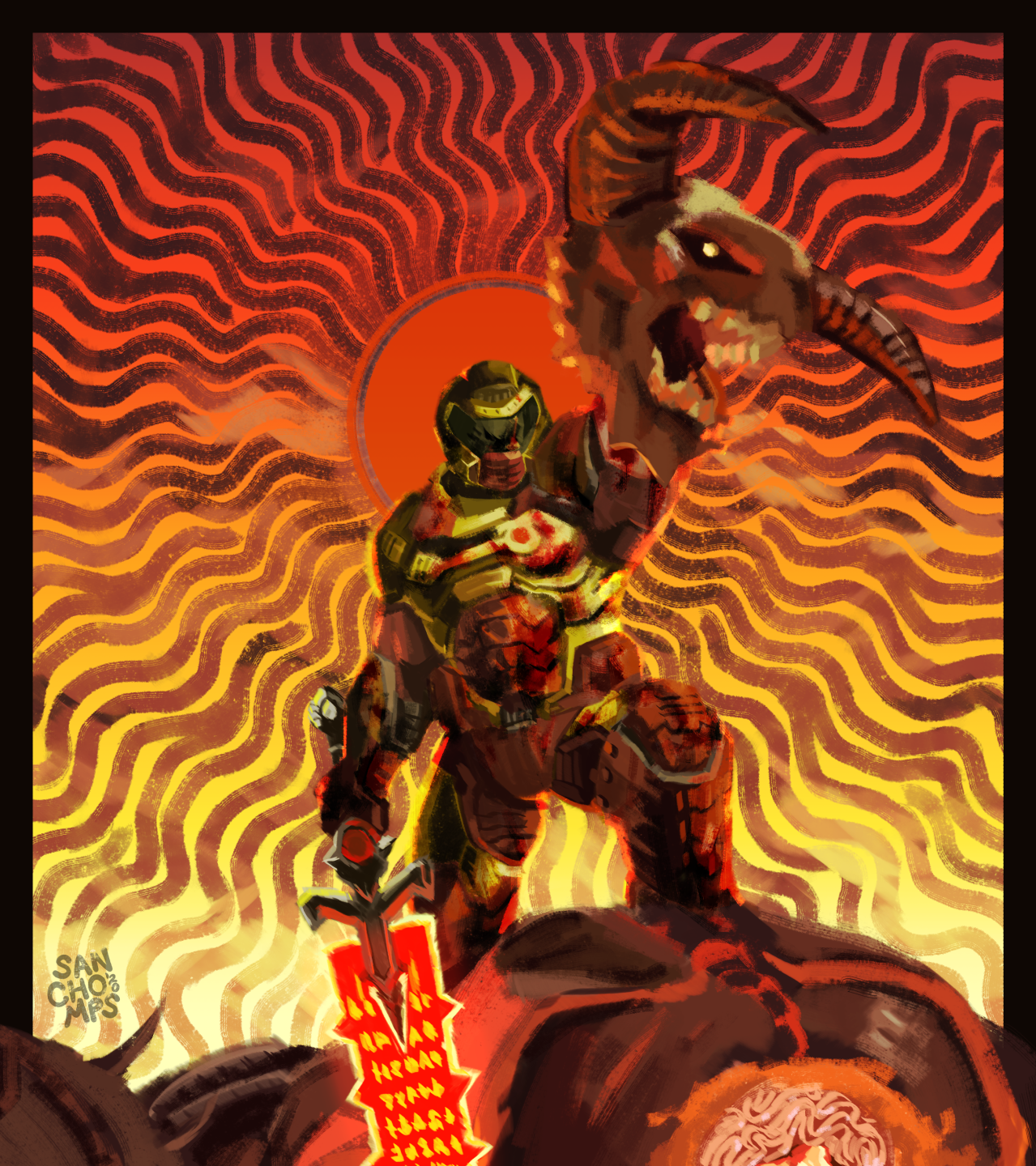 Doom Eternal Fan Art Wallpapers