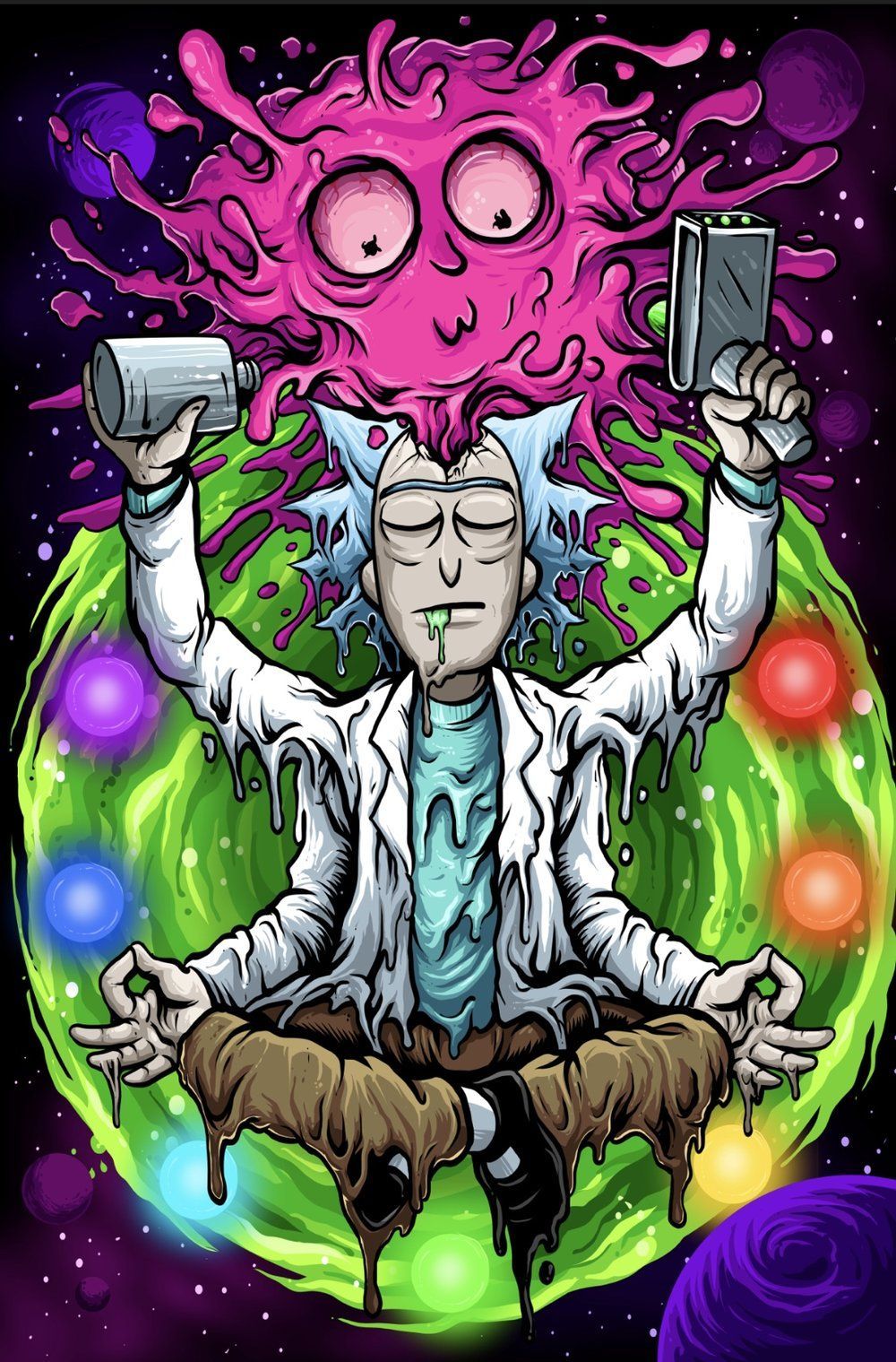 Dope Rick And Morty Wallpapers