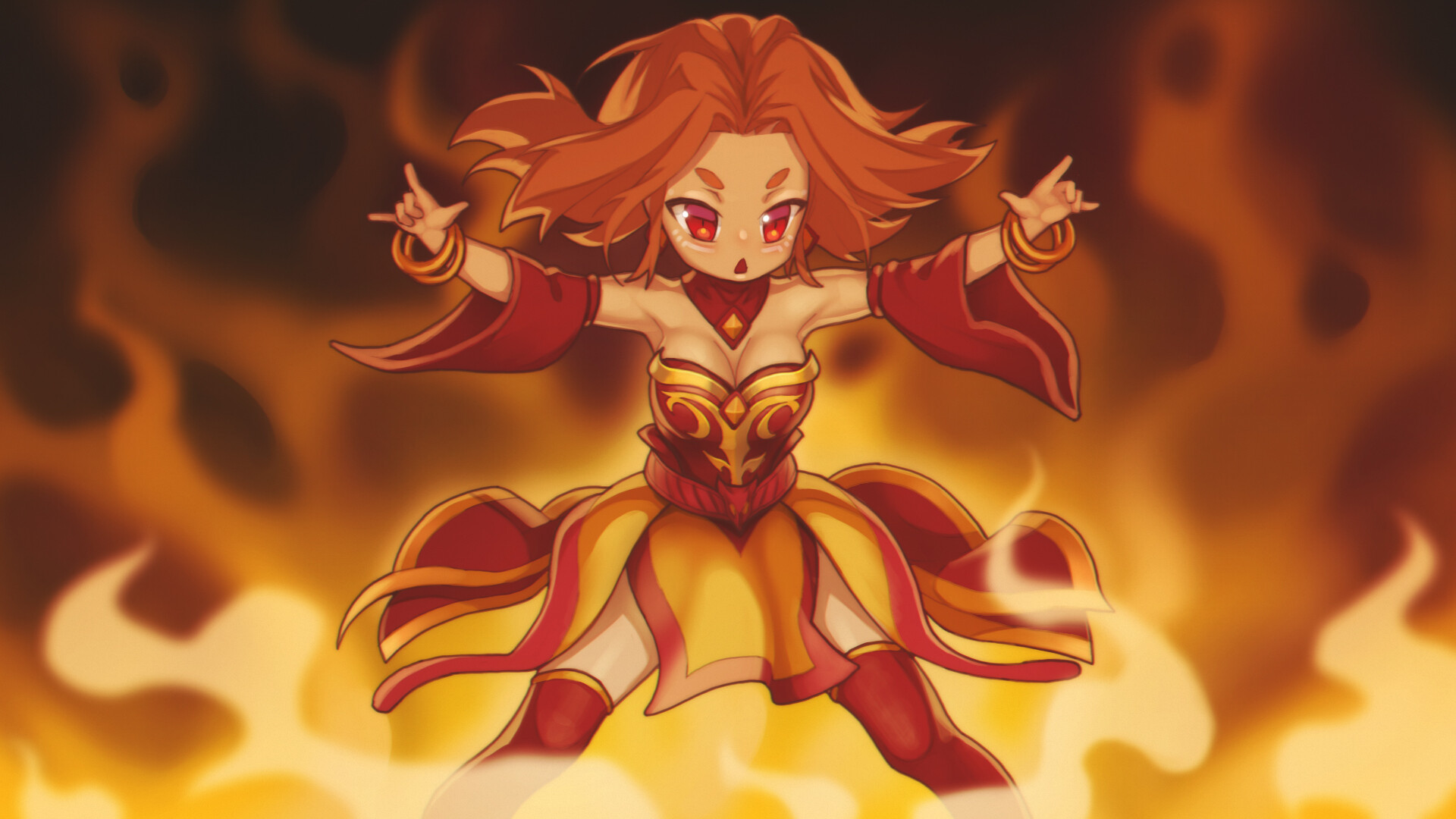 Dota 2 Lina Wallpapers