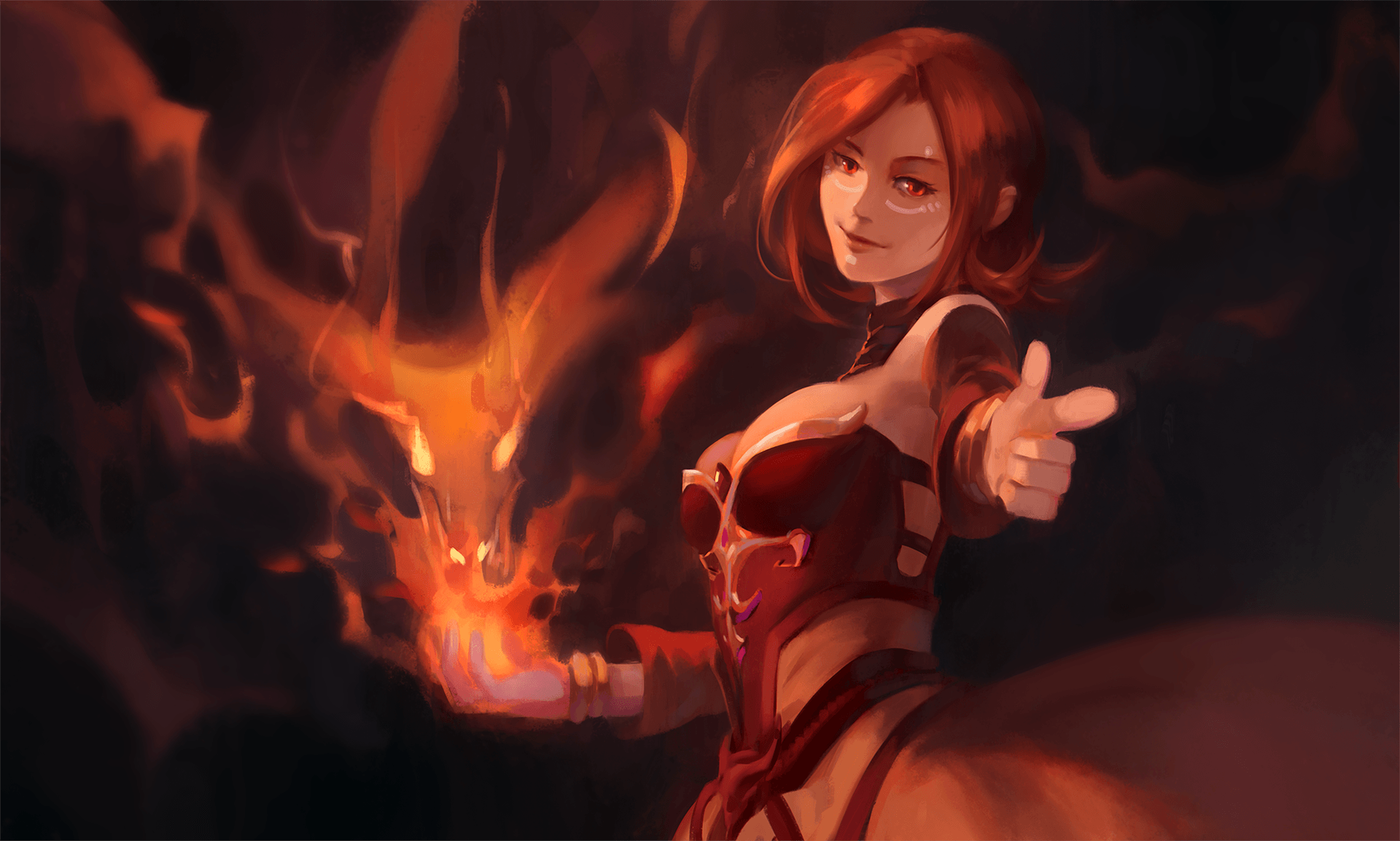 Dota 2 Lina Wallpapers