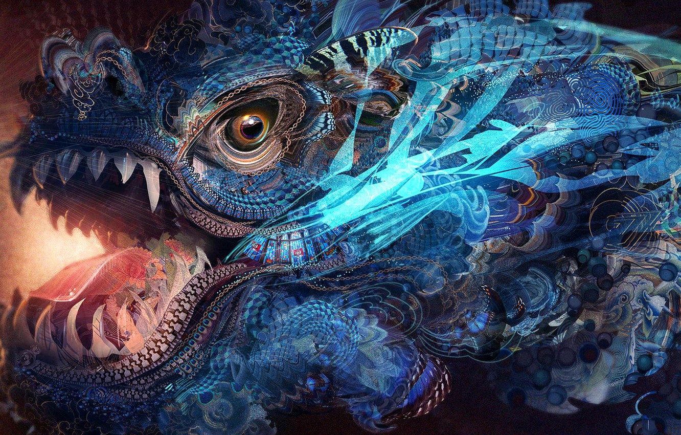 Dragon Art Work Wallpapers