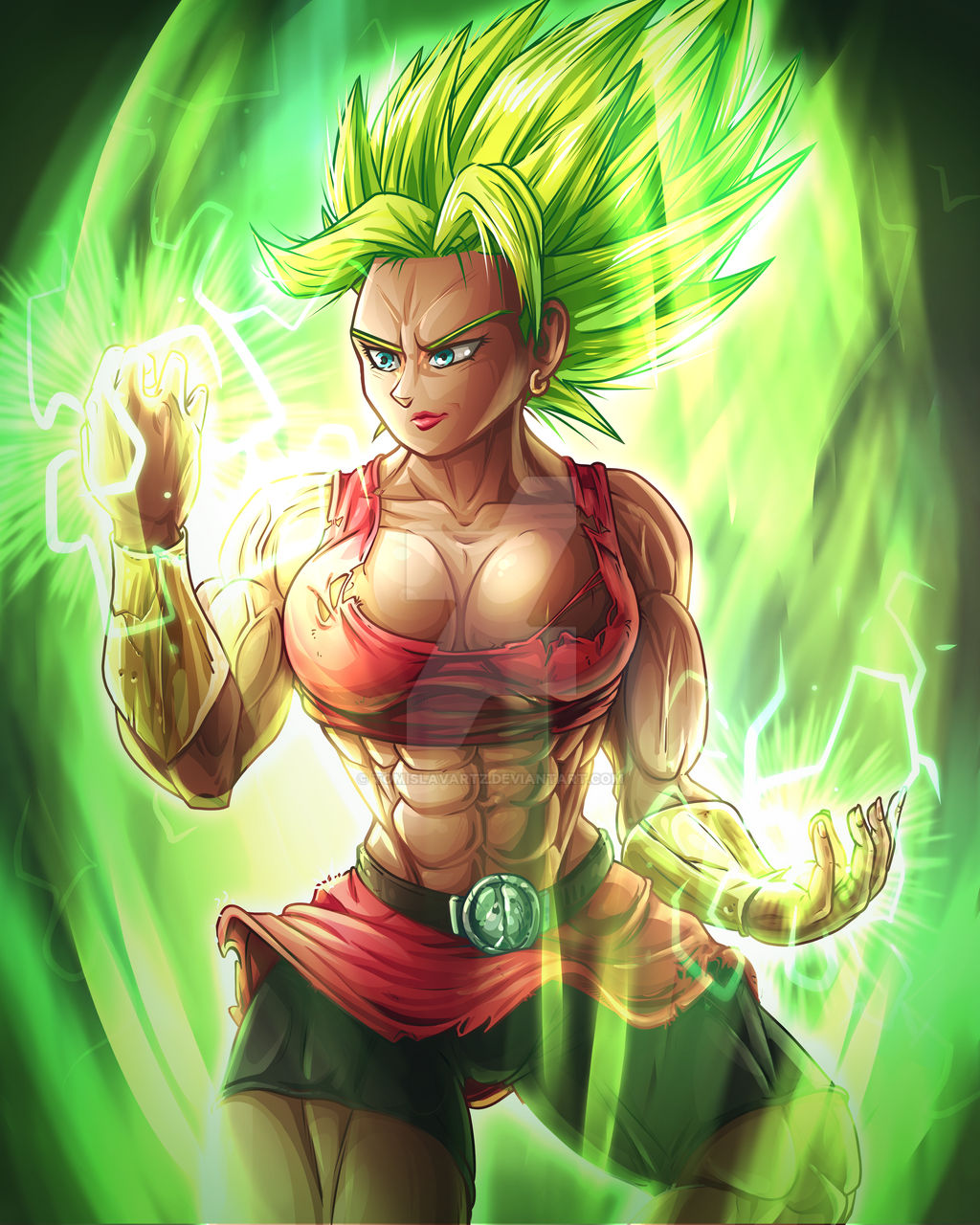 Dragon Ball Super Kale Fanart Wallpapers