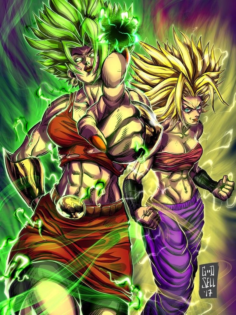 Dragon Ball Super Kale Fanart Wallpapers