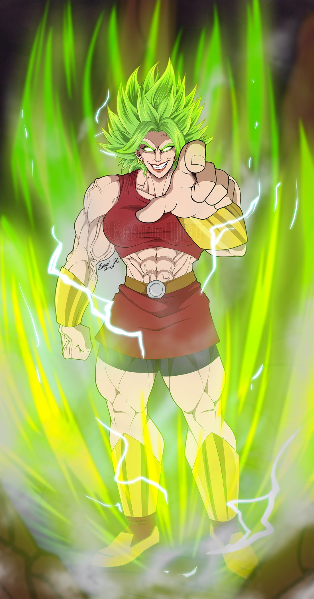 Dragon Ball Super Kale Fanart Wallpapers